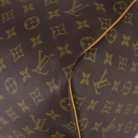 LOUIS VUITTON Monogram Keepall 55 Boston Bag M41424 LV Auth 143130V - Picture 4 of 16